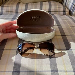 Coach Aviator Sunglasses